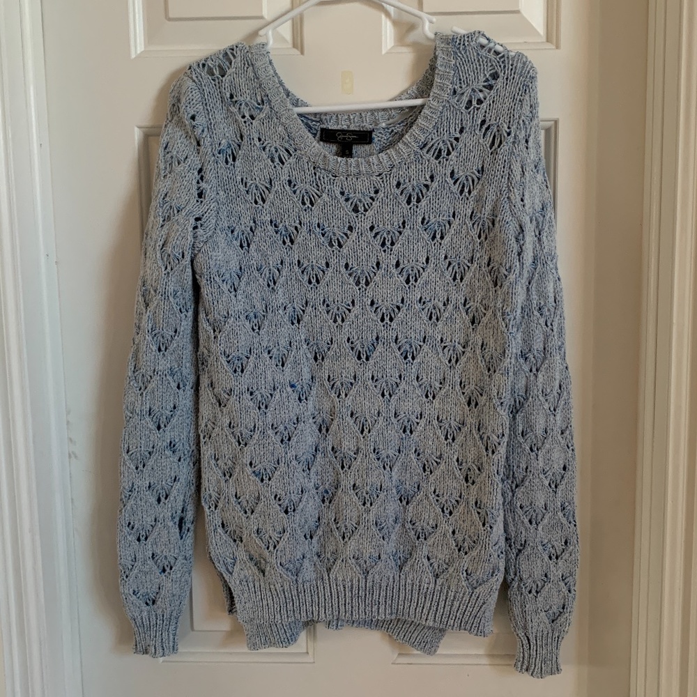 Jessica Simpson Light Blue Knit Sweater
